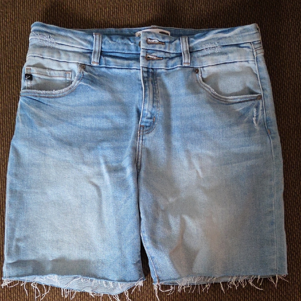 KanCan Light Blue Jean Shorts